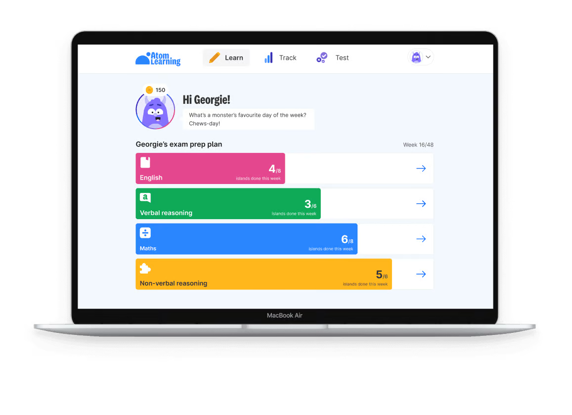 Atom Learning Dashboard